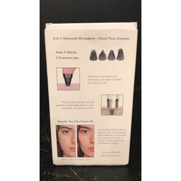 NIB- MIO Diamond Microdermabrasion & Pore Extraction Skin Resurfacing System - Picture 3 of 7